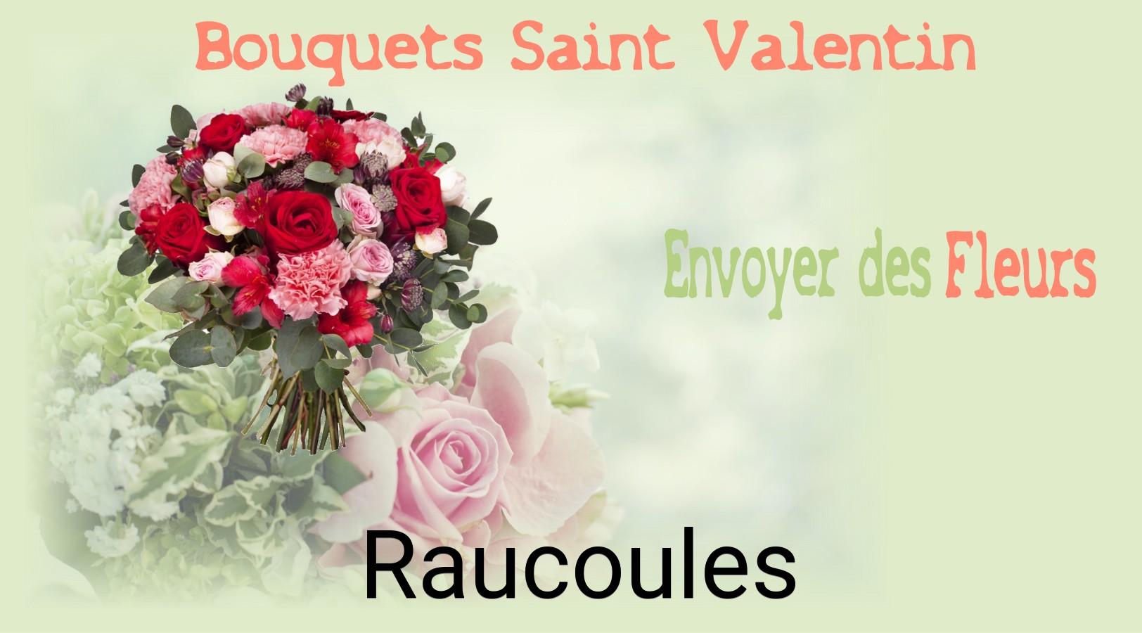 Roses de Saint-Valentin livrées à Raucoules